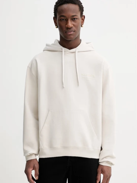Zdjęcie produktu AllSaints bluza bawełniana XANDER beżowy
