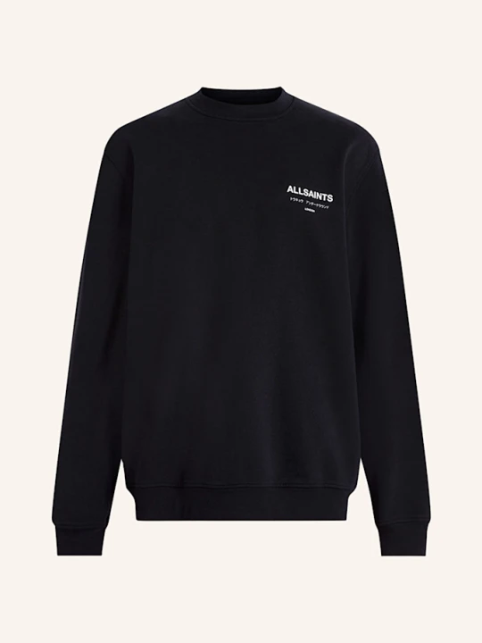 Zdjęcie produktu Allsaints Bluza Nierozpinana Underground Crew schwarz CZARNY