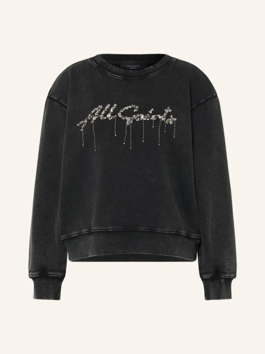Zdjęcie produktu Allsaints Bluza Pippa Z Kamieniami Ozdobnymi I Cekinami schwarz
