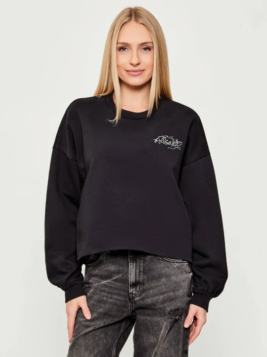 Zdjęcie produktu AllSaints Bluza REEL LILA | Oversize fit czarny