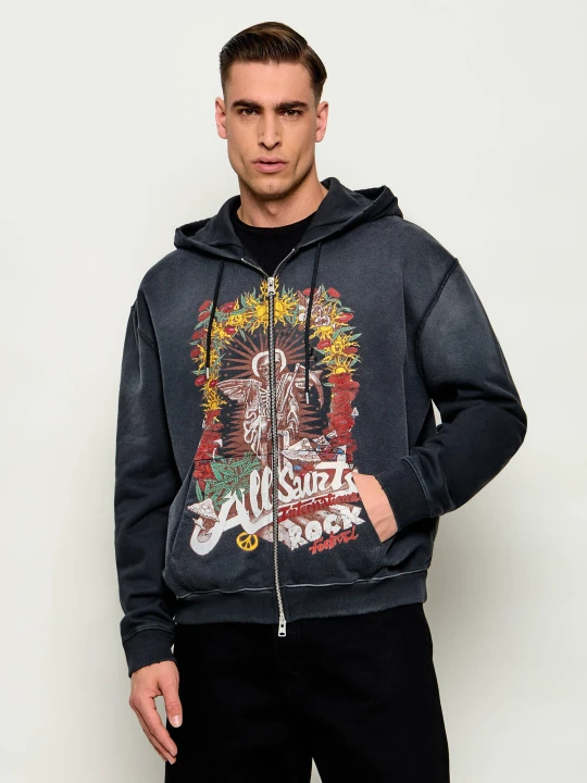 Zdjęcie produktu AllSaints Bluza ROQUE | Loose fit czarny