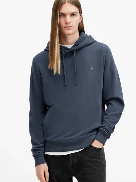 Zdjęcie produktu AllSaints bluza z kapturem RAVEN OTH HOODY granatowy