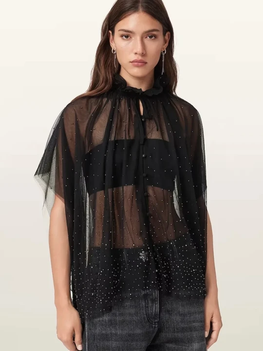 Zdjęcie produktu AllSaints bluzka czarny