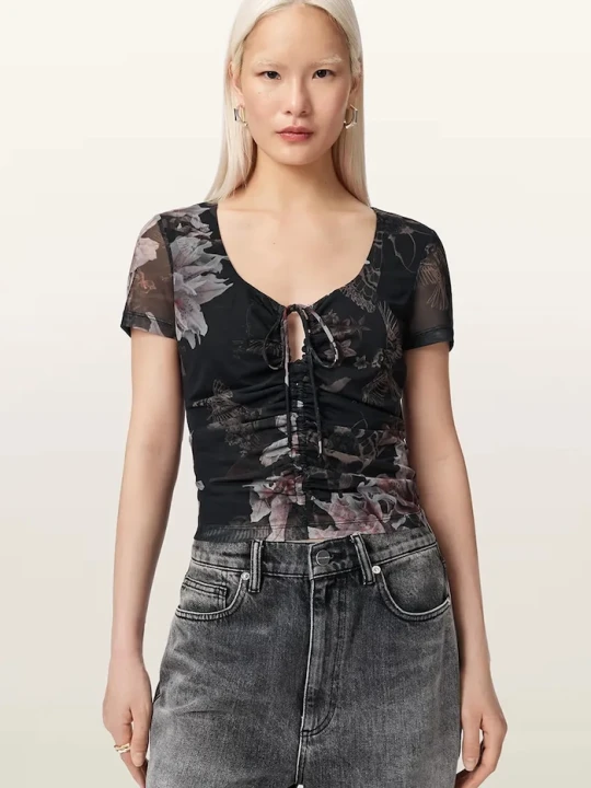 Zdjęcie produktu AllSaints bluzka damska GABBY czarny