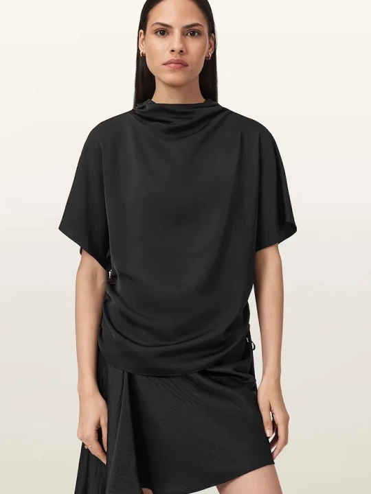 Zdjęcie produktu AllSaints bluzka damska LESLIE czarny