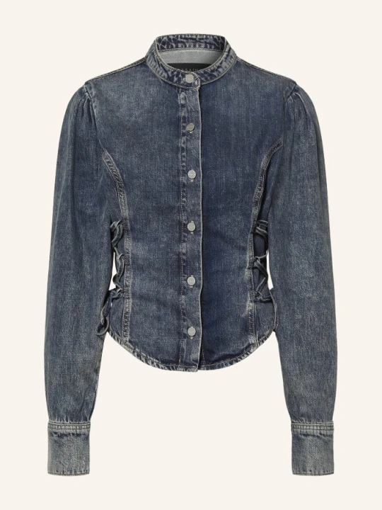 Zdjęcie produktu Allsaints Bluzka Jeansowa Evanna blau GRANATOWY
