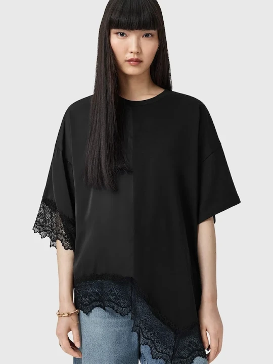 Zdjęcie produktu AllSaints bluzka LENNY czarny