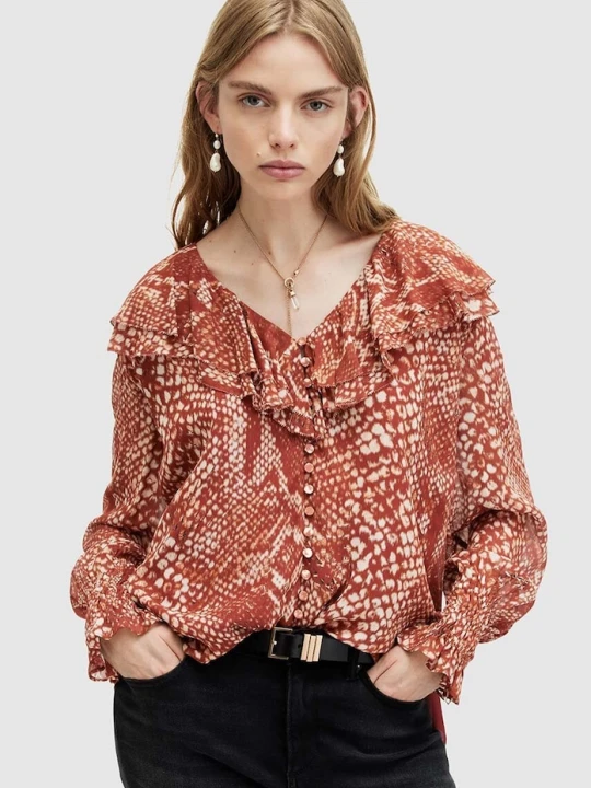 Zdjęcie produktu AllSaints bluzka PHOEBE WAIMEA TOP