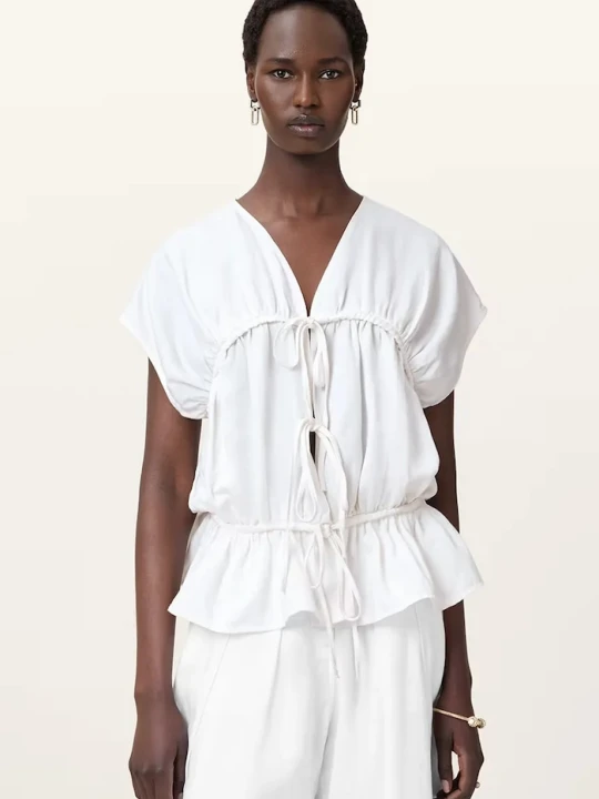 Zdjęcie produktu AllSaints bluzka REMY biały