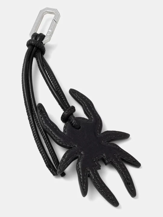 Zdjęcie produktu AllSaints brelok skórzany SPIDER czarny