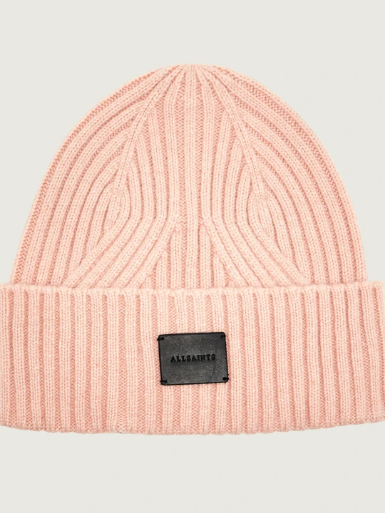 Zdjęcie produktu AllSaints Czapka Margo | z dodatkiem wełny różowy