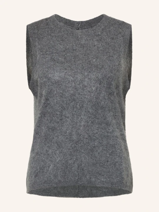 Zdjęcie produktu Allsaints Dzianinowa Kamizelka Ada Z Kaszmiru grau SZARY
