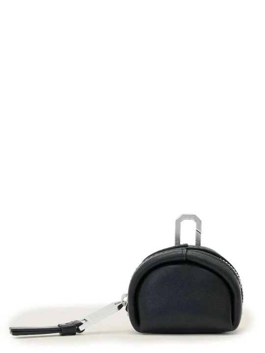 Zdjęcie produktu AllSaints etui na słuchawki damskie skórzane ROSALIE czarny
