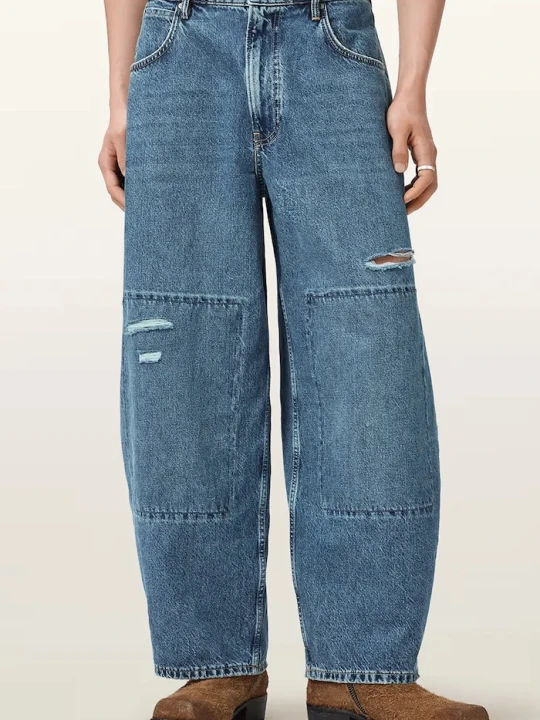 Zdjęcie produktu AllSaints jeansy barrel męskie BARREL SLOUCH niebieski