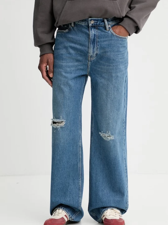 Zdjęcie produktu AllSaints jeansy straight męskie LENNY niebieski