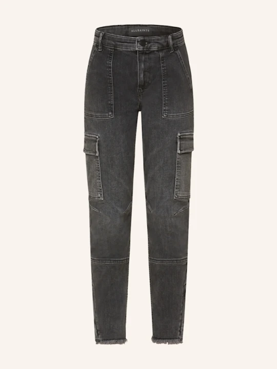 Zdjęcie produktu Allsaints Jeansy Bojówki Duran schwarz 162 Washed Black