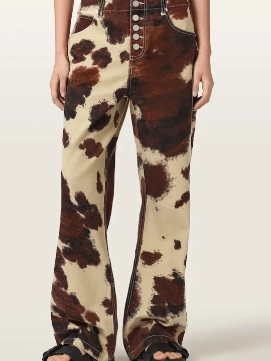 Zdjęcie produktu AllSaints jeansy TAY brązowy