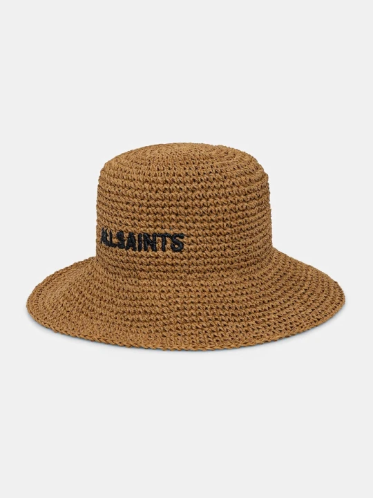 Zdjęcie produktu AllSaints kapelusz damski beżowy