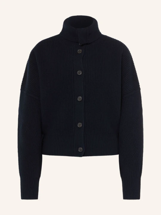 Zdjęcie produktu Allsaints Kardigan Caron Z Wełny Merynosowej blau GRANATOWY
