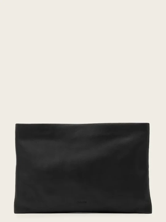 Zdjęcie produktu AllSaints kopertówka damska skórzana BETTINA czarny
