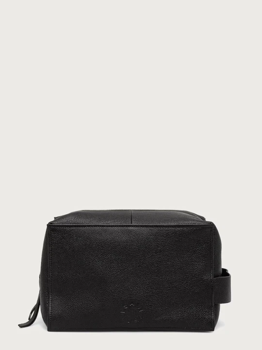 Zdjęcie produktu AllSaints kosmetyczka męska skórzana HAVEN LTHR WASHBAG czarny