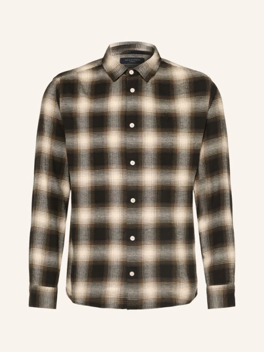 Zdjęcie produktu Allsaints Koszula Flanelowa Baseline O Luźnym Kroju schwarz CZARNY