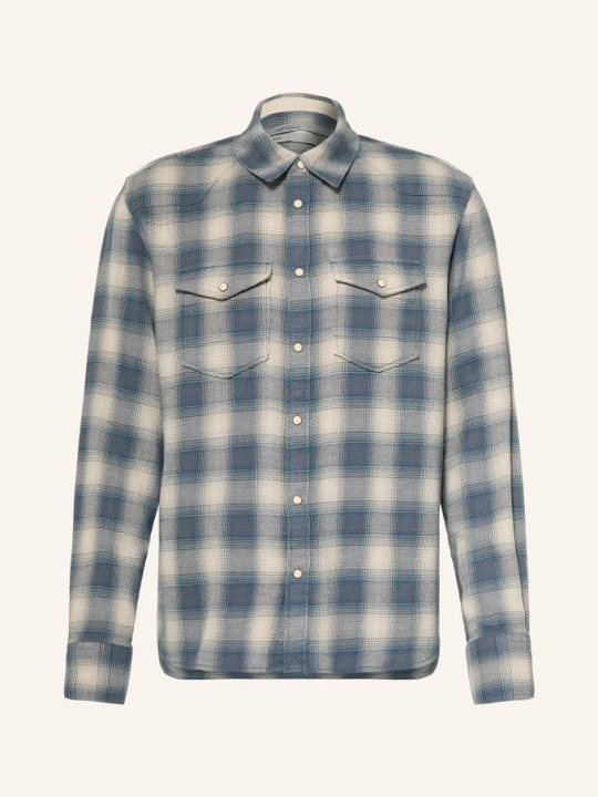 Zdjęcie produktu Allsaints Koszula Flanelowa Brooks O Kroju Regular Fit blau