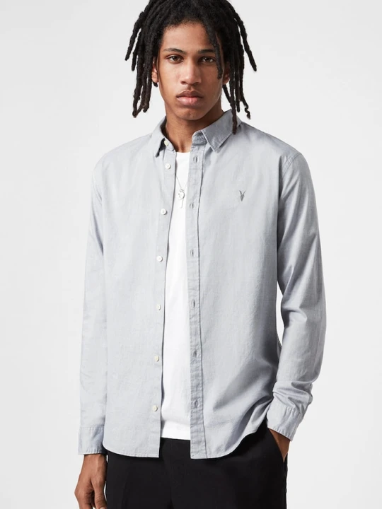 Zdjęcie produktu AllSaints koszula HAWTHORNE LS SHIRT szary
