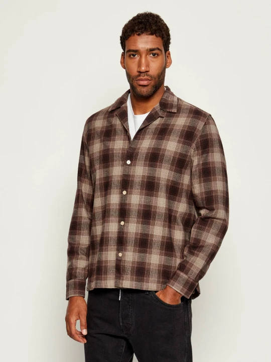 Zdjęcie produktu AllSaints Koszula INIKO | Relaxed fit brązowy