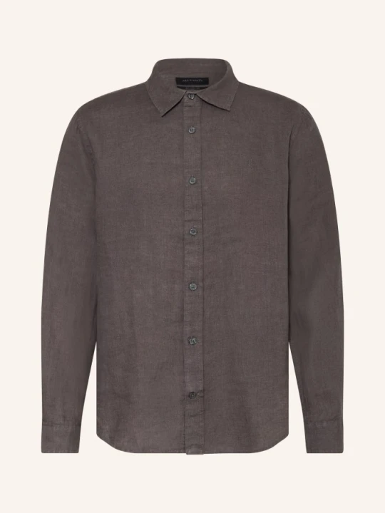 Zdjęcie produktu Allsaints Koszula Lniana Loom Ls O Luźnym Kroju grau CZIEMNOSZARY