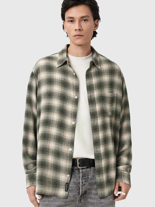 Zdjęcie produktu AllSaints koszula męska LUMLEY zielony