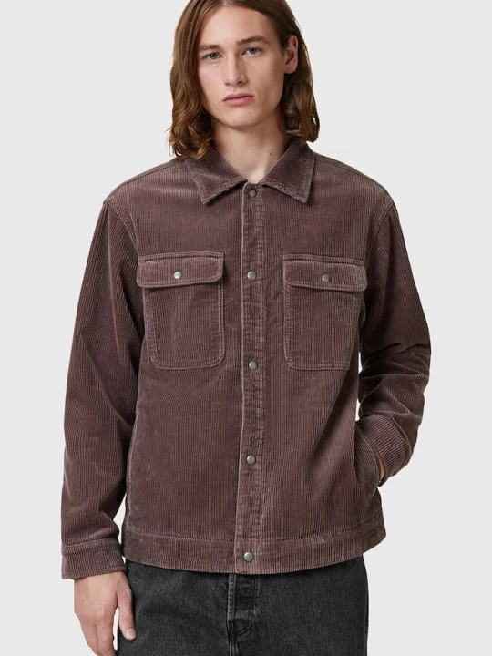 Zdjęcie produktu AllSaints koszula sztruksowa CASTLEFORD brązowy
