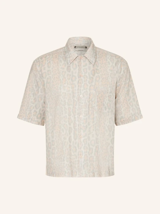 Zdjęcie produktu Allsaints Koszula Z Krótkim Rękawem Cruz Leo Oversized Fit beige