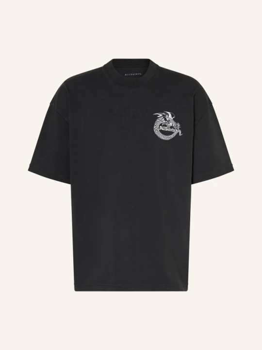 Zdjęcie produktu Allsaints Koszulka Oversize Terra schwarz CZARNY