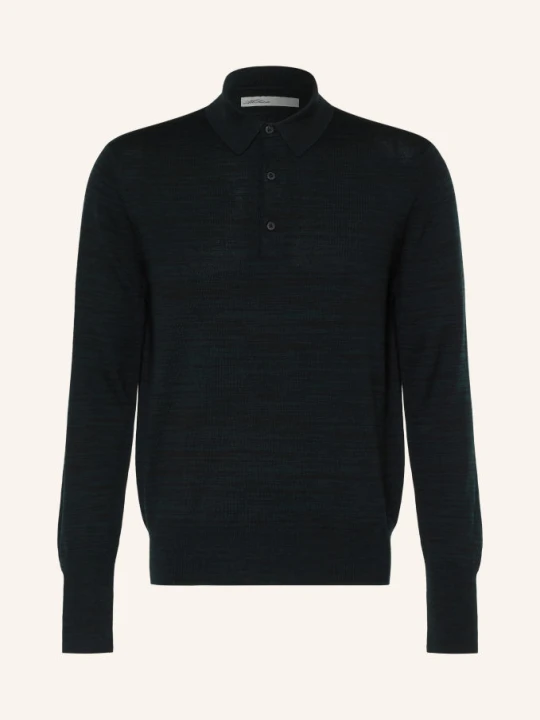 Zdjęcie produktu Allsaints Koszulka Polo Z Dzianiny Beton schwarz czarny
