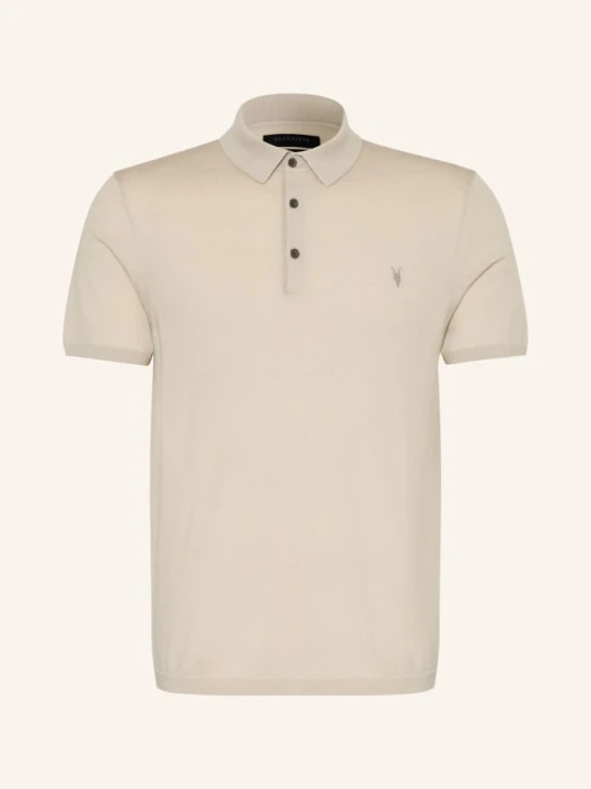Zdjęcie produktu Allsaints Koszulka Polo Z Dzianiny Mode Merino Z Wełny Merino gruen BEŻOWY