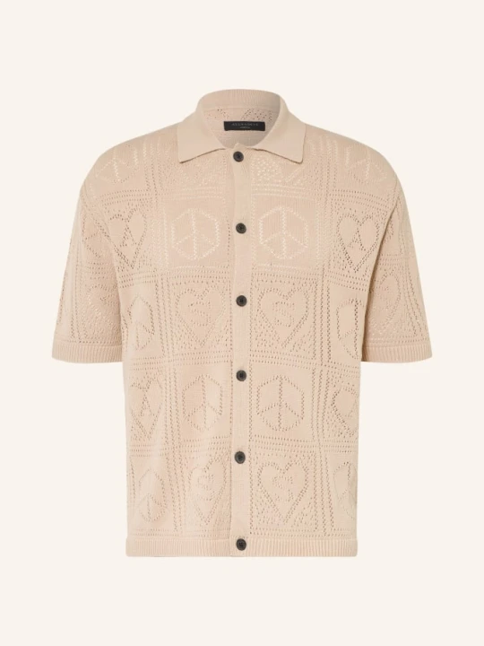 Zdjęcie produktu Allsaints Koszulka Z Dzianiny Arktx Comfort Fit beige