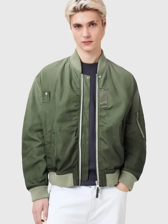 Zdjęcie produktu AllSaints kurtka bomber CASCADE zielony