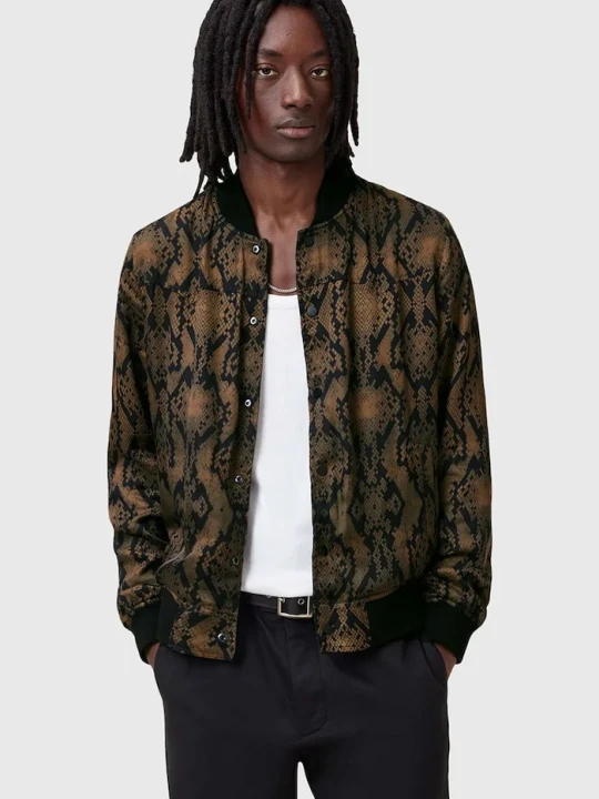Zdjęcie produktu AllSaints kurtka bomber dwustronna SOUNDVIEW czarny