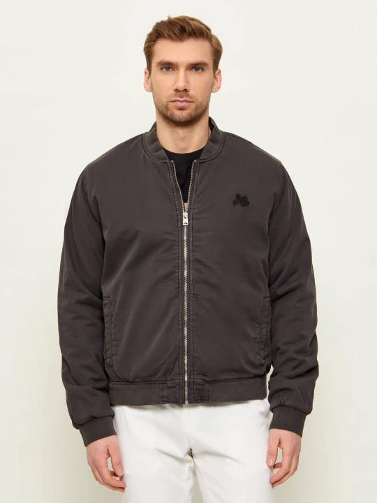Zdjęcie produktu AllSaints Kurtka bomber FORRES | Regular Fit grafitowy