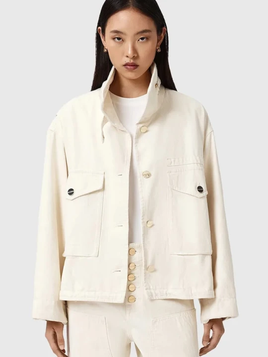 Zdjęcie produktu AllSaints kurtka CLAY biały