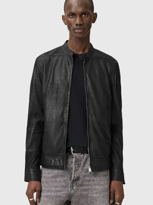 Zdjęcie produktu AllSaints kurtka męska skórzana COLT czarny