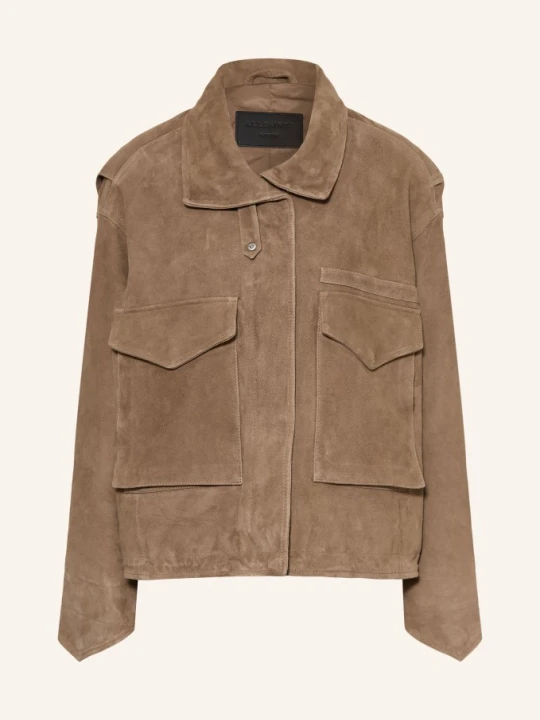 Zdjęcie produktu Allsaints Kurtka Skórzana Clay braun BRĄZOWY
