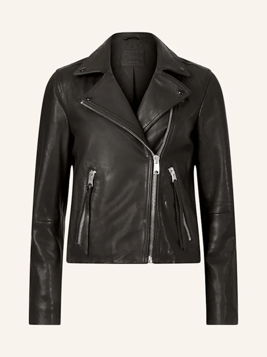Zdjęcie produktu Allsaints Kurtka Skórzana Dalby schwarz CZARNY
