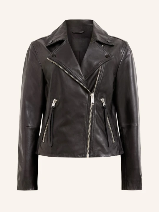 Zdjęcie produktu Allsaints Kurtka Skórzana Dalby schwarz CZARNY