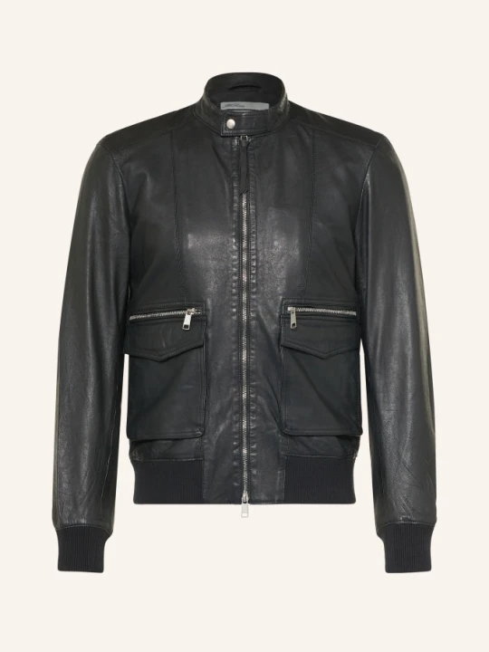 Zdjęcie produktu Allsaints Kurtka Skórzana Hiro schwarz CZARNY