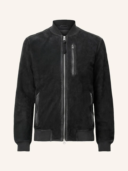 Zdjęcie produktu Allsaints Kurtka Skórzana Kemble schwarz CZARNY
