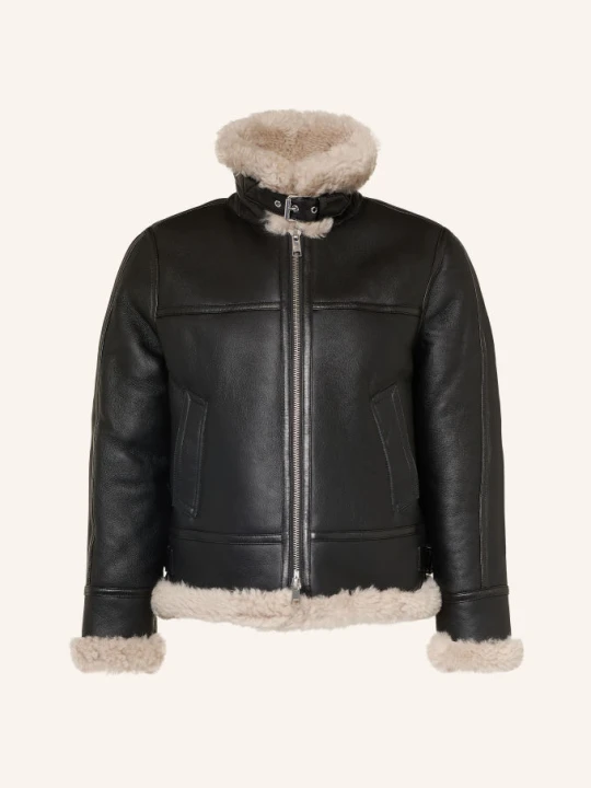 Zdjęcie produktu Allsaints Kurtka Skórzana Lennox schwarz