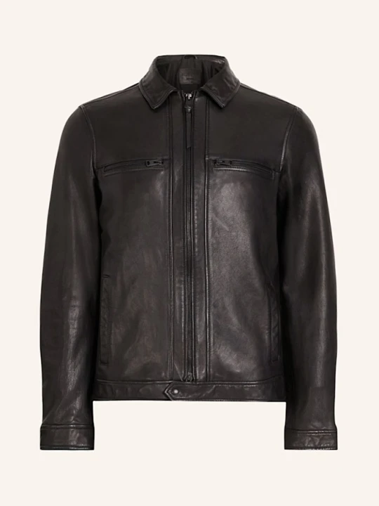 Zdjęcie produktu Allsaints Kurtka Skórzana Luck schwarz CZARNY
