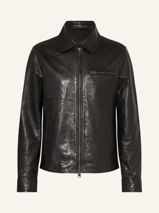 Zdjęcie produktu Allsaints Kurtka Skórzana Miller schwarz CZARNY